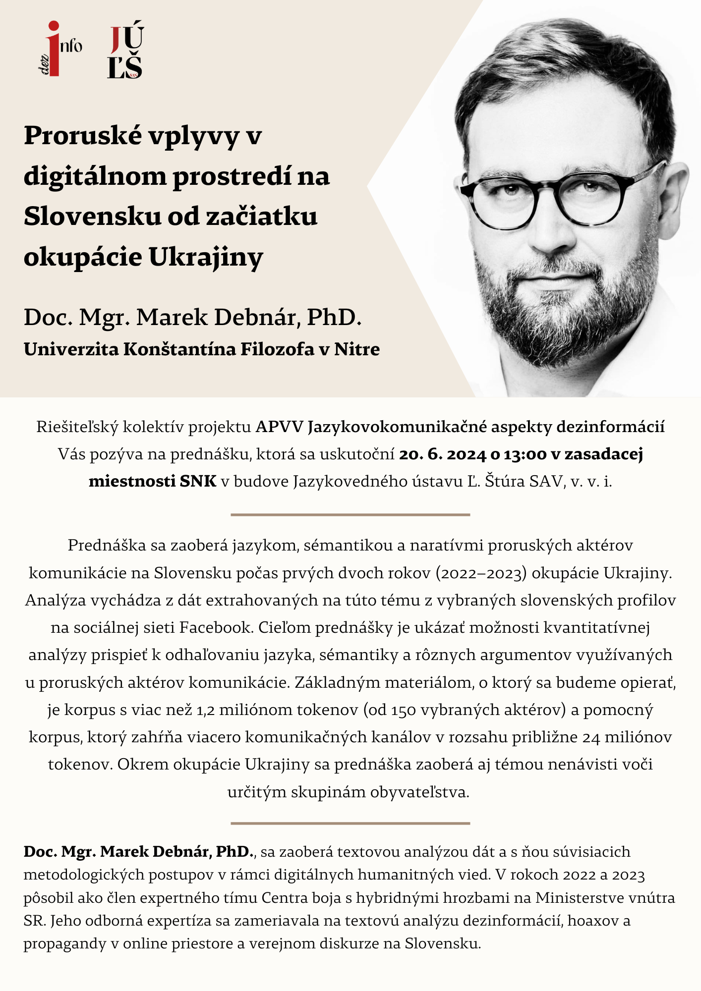 Proruské vplyvy v digitálnom prostredí na Slovensku od začiatku okupácie Ukrajiny